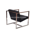 Angle Brushed Stainless Steel Lounge Mpando